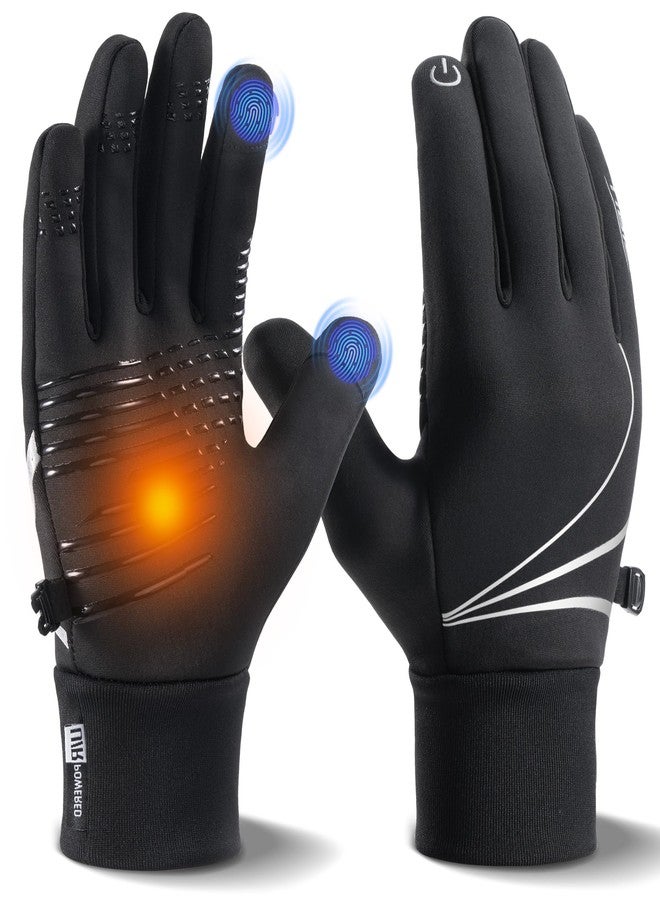 RUIXUE Winter Gloves Men Women, Warm Thermal Windproof Touchscreen Non-Slip,for Cycling Driving Running Hiking - Image 1